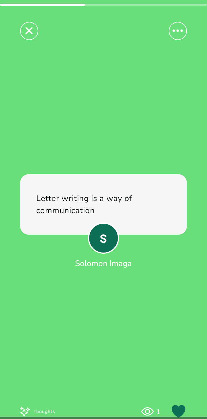 ZEEGI community — a short reflection shared with peers